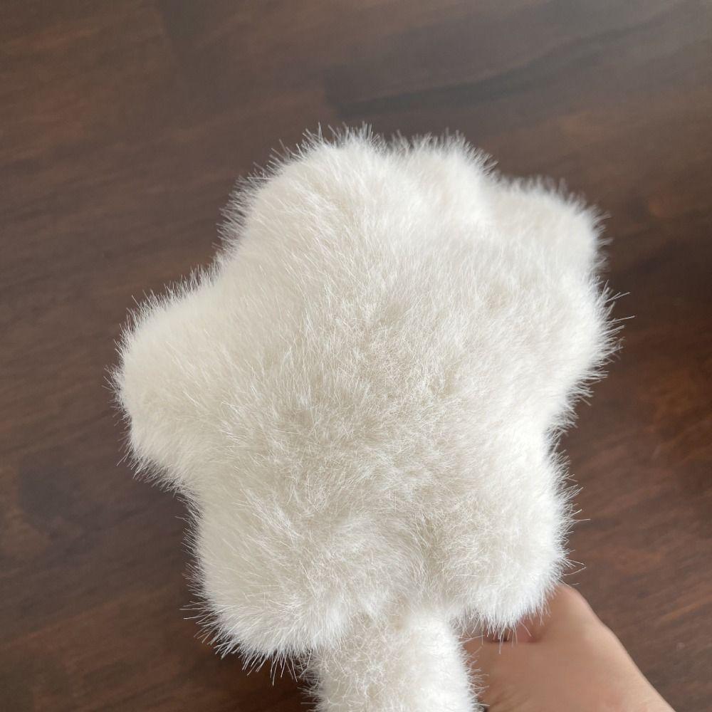 Winter Ear Protection Fluffy Ear Muffs Star/Heart/Cat Design Plush Earmuffs  Girl Gifts