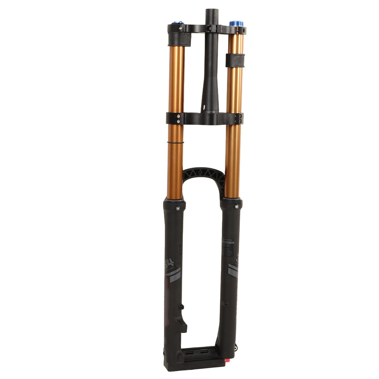 Mountainbike Voorvork met Vering 29 Inch Aluminiumlegering Dubbele Kroon Vorkdemper Conische Stuurbuis
