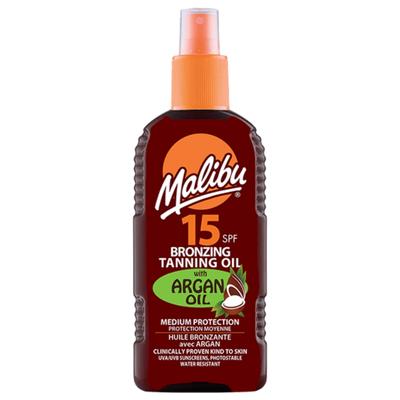 Malibu Bronzing Oil with Argan Oil SPF15 200ml