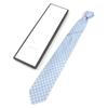 Excelente gravata GUCCI padrão GG gravata Azul claro seda masculino 562827 Usado