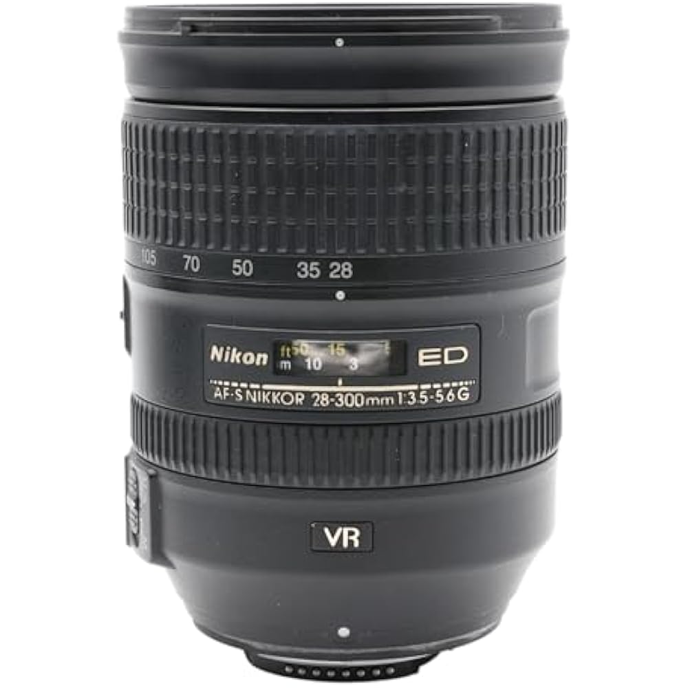 Nikon High Magnification Zoom Lens AF-S NIKKOR 28-300mm F/3.5-5.6g ED VR Full Size Compatible