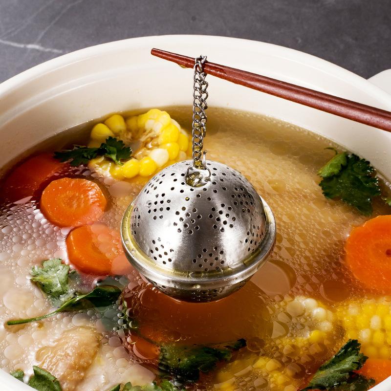 Multi Style Tea Infuser For Spice Fine Mesh Coffee Herbal Filter Kitchen Soup Seasoning Ball Tea Strainer Teaware Accessories