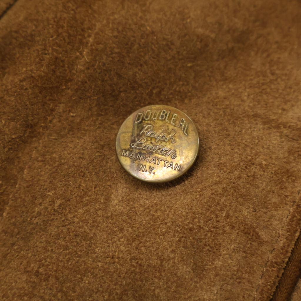 RRL [Domestically Authorized] USED TESLIN Roughout Suede Jacket M BrownUsed