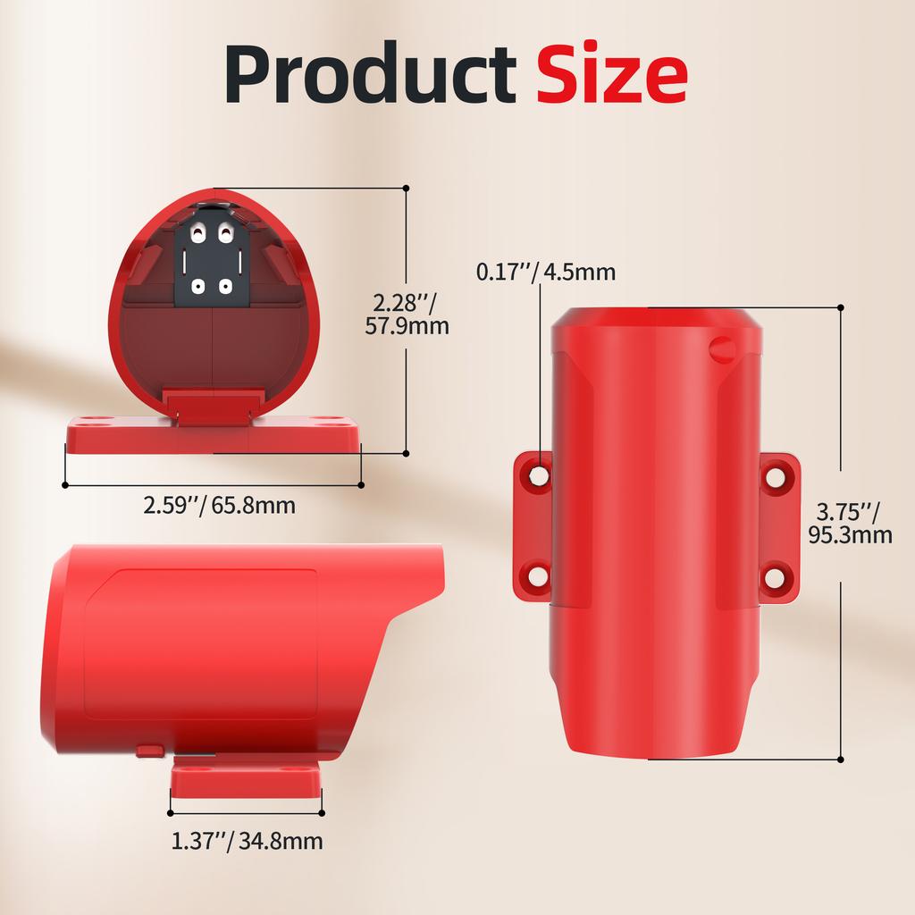 M12 Battery Adapter for Milwaukee 12V Adapter Power Wheels Battery Adapter 14 Gauge Wire with Fuses and Connectors for DIY RC