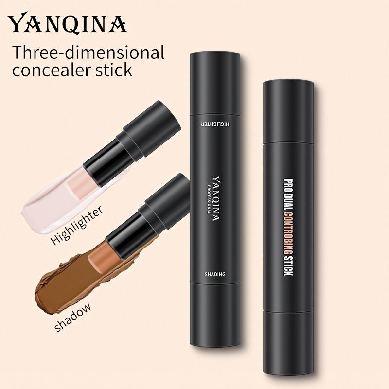 Two-color, Double-headed Highlight Stick, Three-dimensional Shadow, Concealer, V-face Brightening, Natural Contouring Pen, Long-lasting Makeup