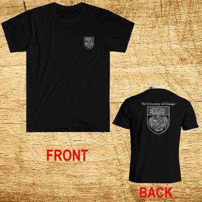 Université de Chicago Hommes Noir Taille S-5XL