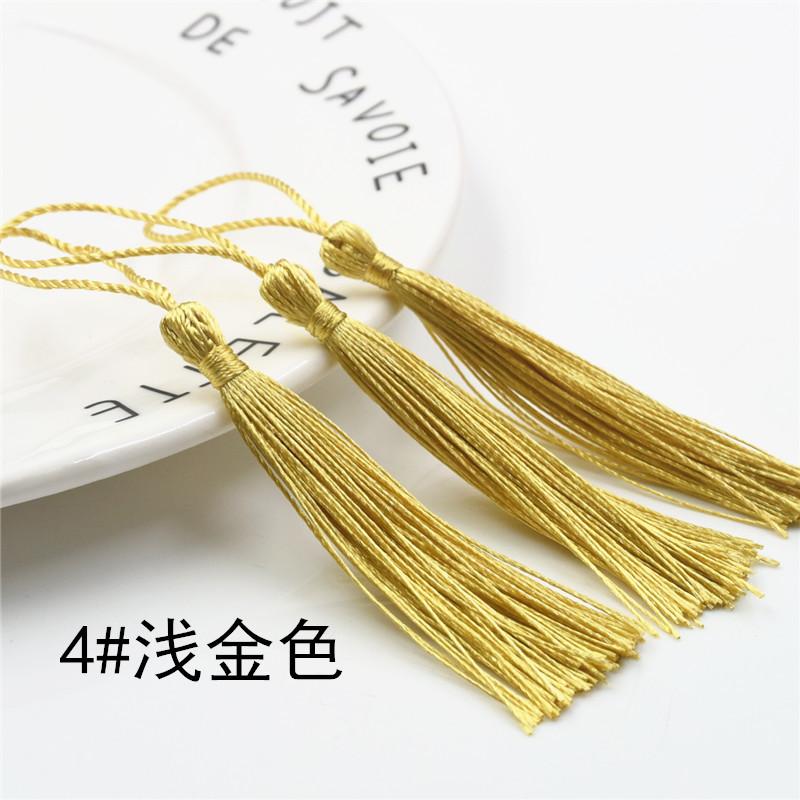 Vertical And Supple Chinese Knot Fringe Accessories Small Hanging Spike 13Cm Bookmark Suizi Clothing Sugar Box Tassel