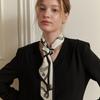 Tatiana Connect Ribbon Twilly Silk Scarf SF2903