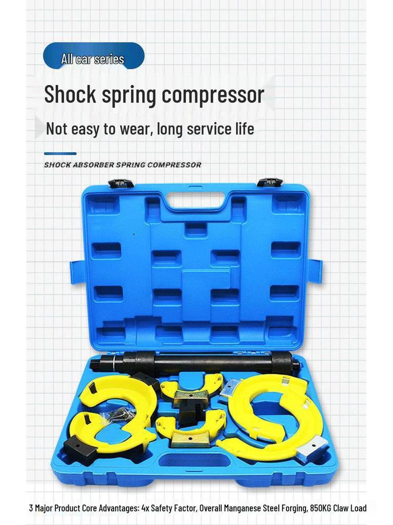 Universal Tool for Removing and Installing Shock Absorbers and Springs in All Car Models