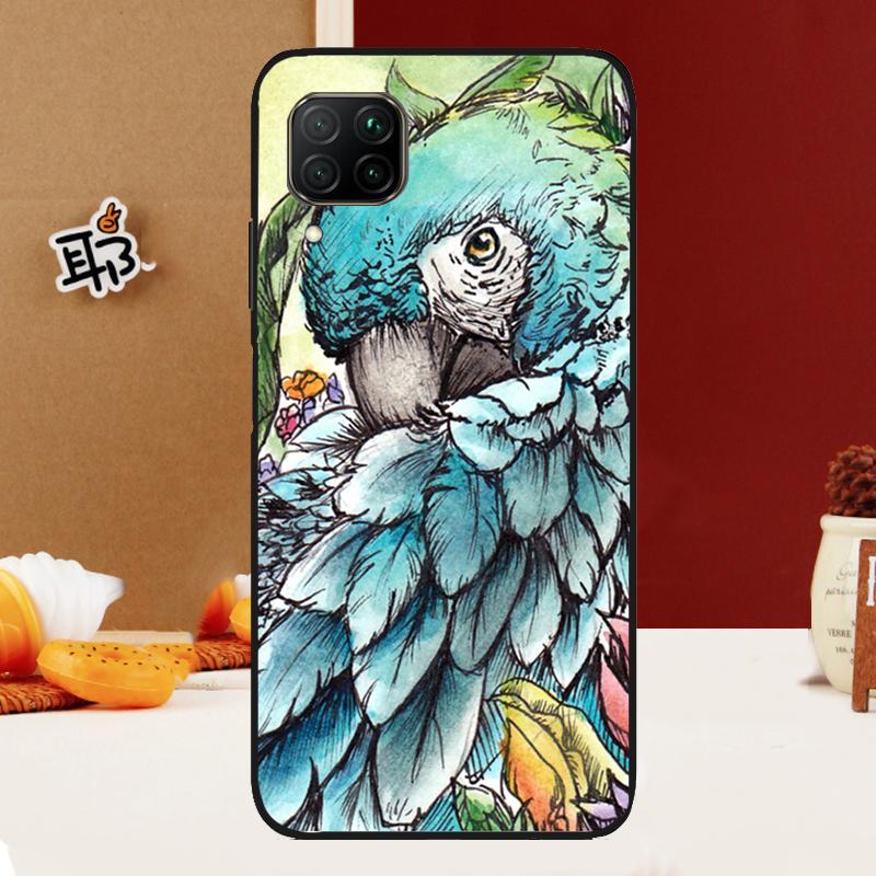 Colorful Parrots For Huawei Nova Y91 Y61 Y60 Y70 Y72 Y73 Y90 12i 11i 3i 7i 8i 9 10 SE P20 P40 P30 Lite Case