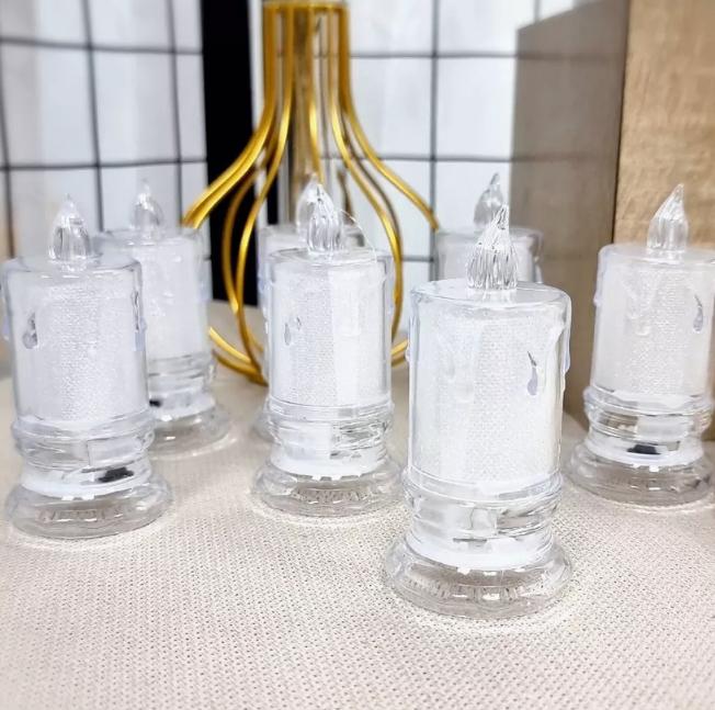 Mini LED Candle Light Party Decoration Proposal Layout Scene Atmosphere Props Decoration