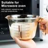 Glass Measuring Cup With Spout 500Ml Heat-Resistant Kitchen Measuring Tool Microwave Safe