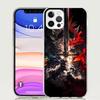 Black C-Clovers Anime Phone Case For iPhone 17 Air 16 15 Plus 11 14 Pro Max 13 Mini 12 7 8 + SE Pattern Art Customized Cover 17
