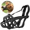 Soft Plastic Dog Muzzle Lightweight Cage Dog Mouth Cover Suitable for Grooming Trimming Training