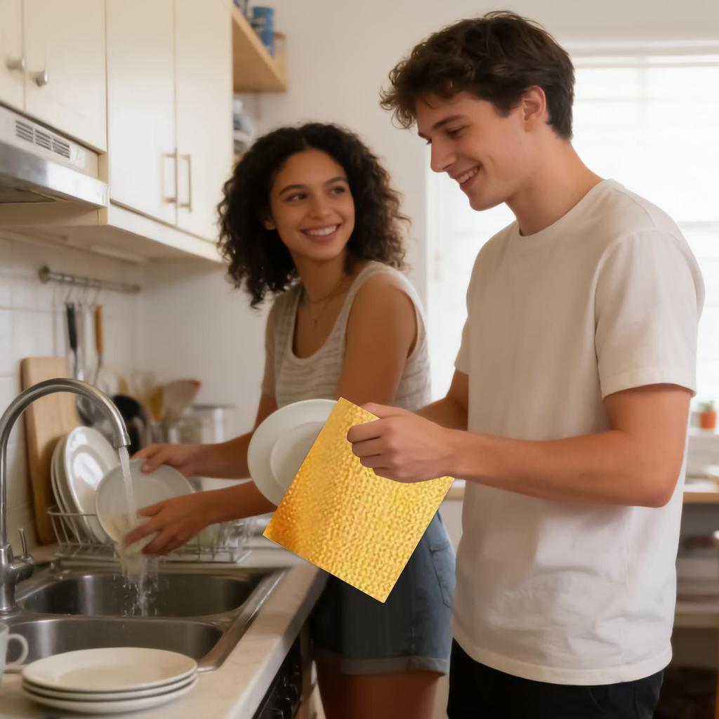 Wash Rags For Kitchen Streak Free Absorbent Pull-Out Wipes Kitchen Rags Cleaning Cloths For Home Bathroom Living Room Restaurant