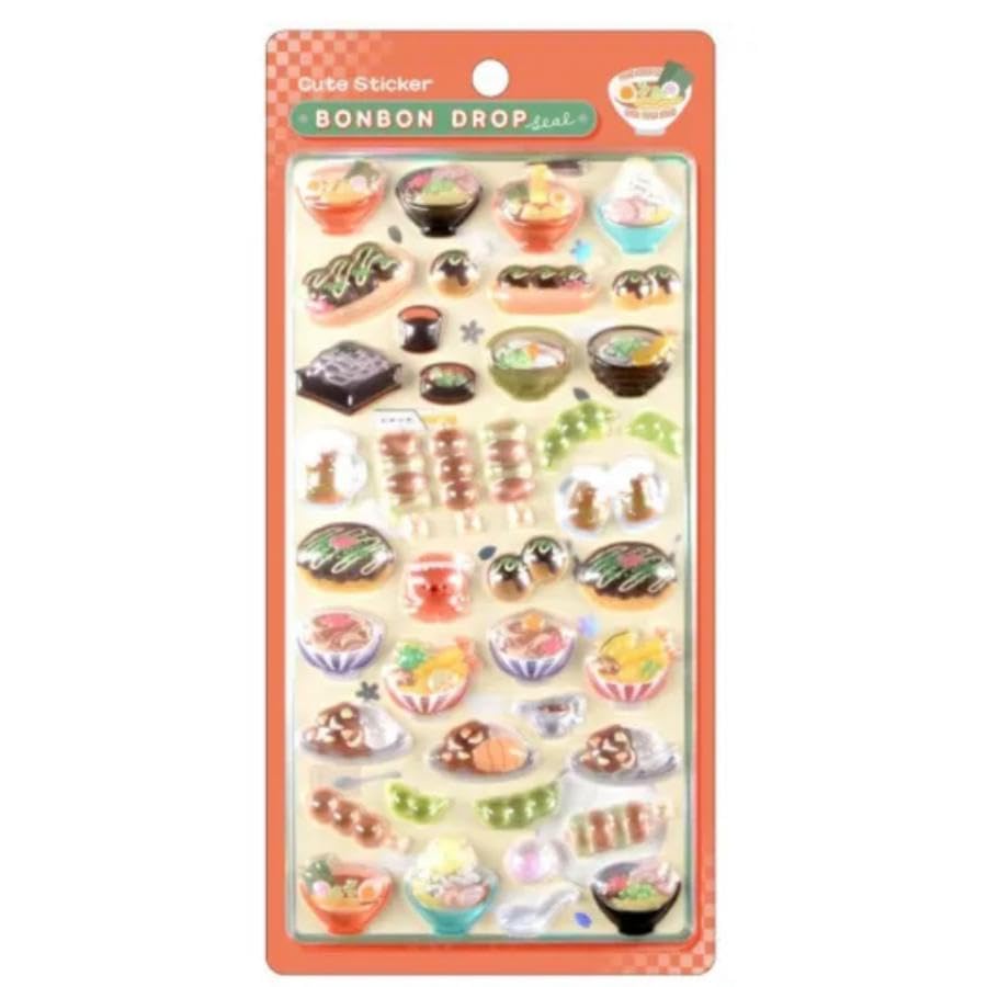 Bonbon Drop Seals Japanese Pattern Japanese Food 94481 Q-LiA - -