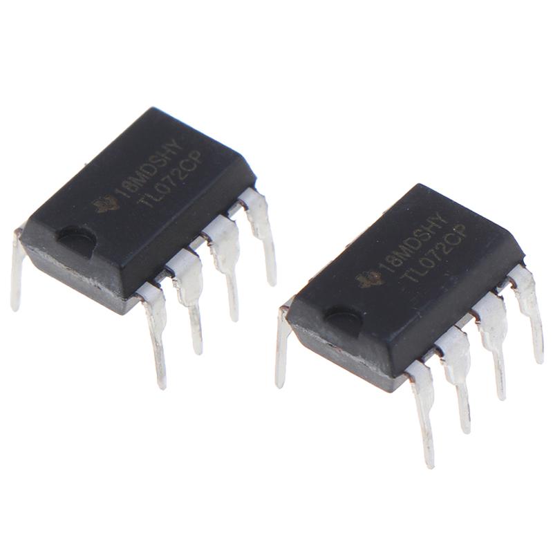 10Pcs Tl072Cp  Original Ic Inline Dip-8 Dual Operational Amplifier