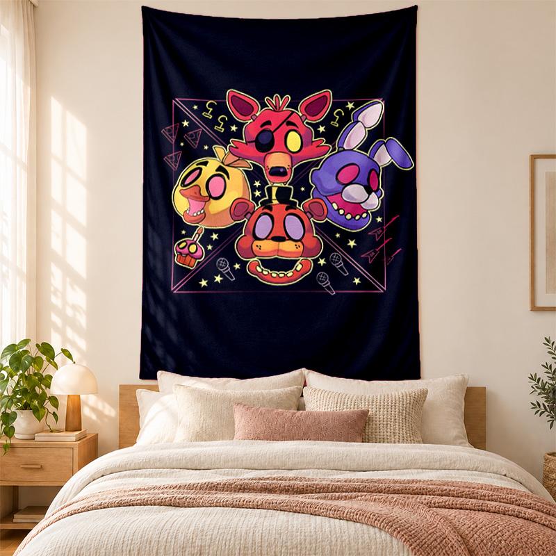 Five nights at freddy Tapestry highquality for decorating living room bedroom dorm walls ideal as bedroom wallart orholiday gift