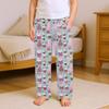 Children's Soft Comfortable Pyjama Bottoms Casual  Christmas Print Home Pants