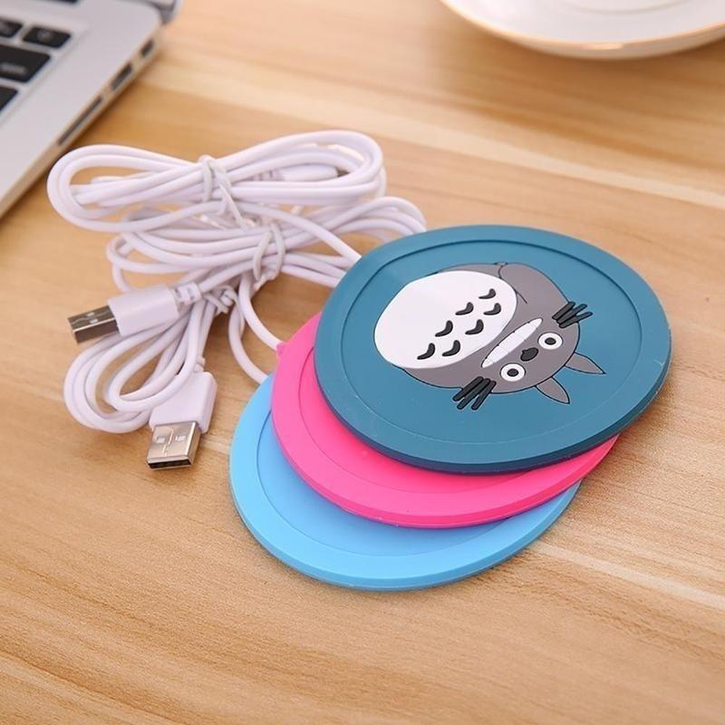 USB Silikon Wärme Wärmer Heizung Milch Tee Kaffee Becher Heiße Getränke Getränke Tasse 5V