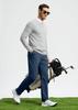 2026 Men's Mid-Waist Stretch Golf Pants - Quick-Drying, Lightweight, Plus Size, Straight Leg, Solid Color