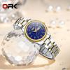 OPK 8110 Women's Calendar Week Quartz Watch Steel Belt Waterproof