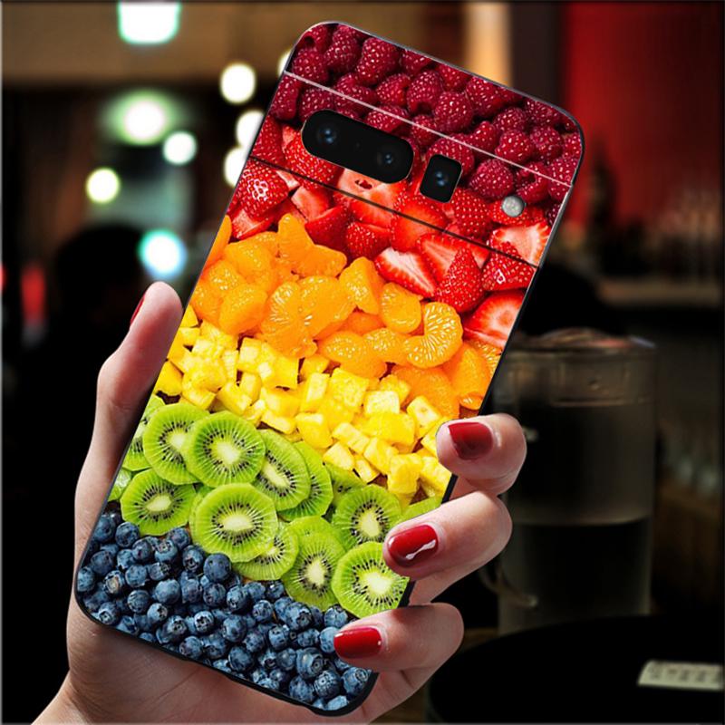 

Phone Case For Google Pixel 10 9 Pro XL 9A 8 7 6 Pro Pixel 8A 7A 6A Pixel 8 7 6 5 Fruit watermelon avocado Pineapple Google Pixel 5