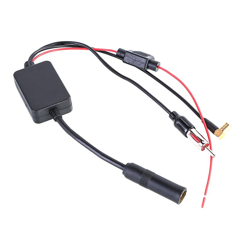 Amplificatore di Segnale FM Pratico Anti-Interferenza Antenna Auto Radio Universale Amplificatore Booster FM Ricambi Auto Amplificatore Autoradio