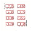 Creative Flower Petal Mold Set 8 Pieces Silicone Clay Tools Earring Making Molds For Handcrafted Earrings And Charm