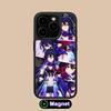 HSR Seele Matte Surface Magsafe Mobile Phone Case for iPhone 17 16 15 14 13 12 11 Air Pro Max Plus Colorful Cover