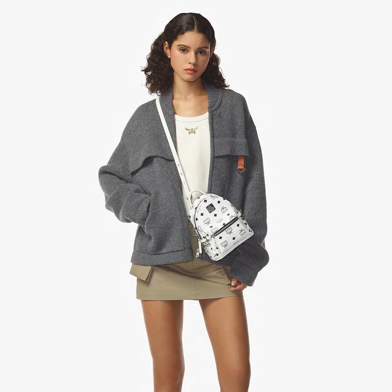 MCM STARK Ultra Mini Studded Backpack