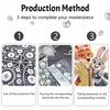 Disney Pearl Painting DIY Zootopia Selfie Atmosphere, Pearl Art Painting, Pearl Gem Painting Home Wall Decoration Crafts