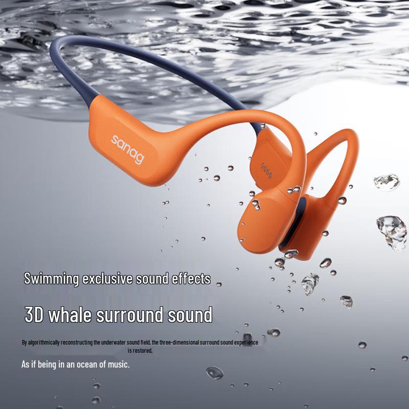 Senna B77S Bone Conduction Waterproof Swimming Bluetooth Headphones