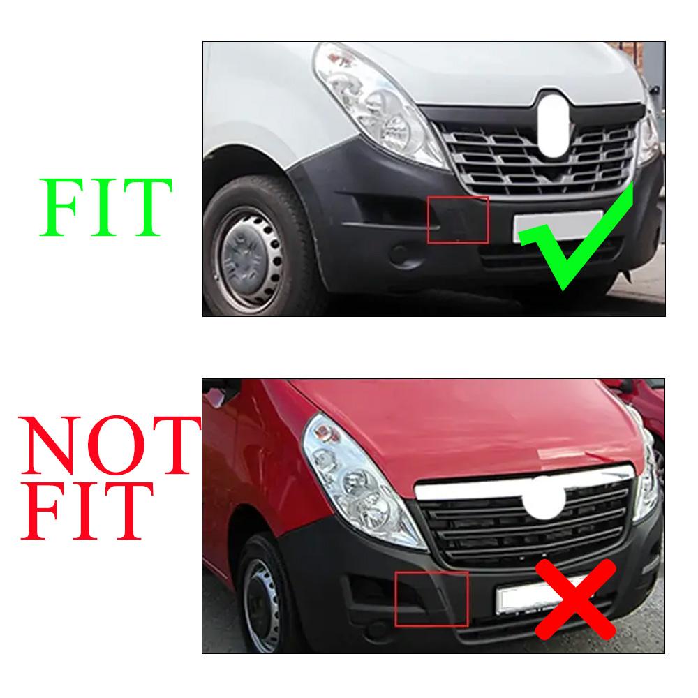 511800537R Front Tow Hook Cover Cap for Renault Master MK3 2010-2019 Nissan NV400 2011-2021