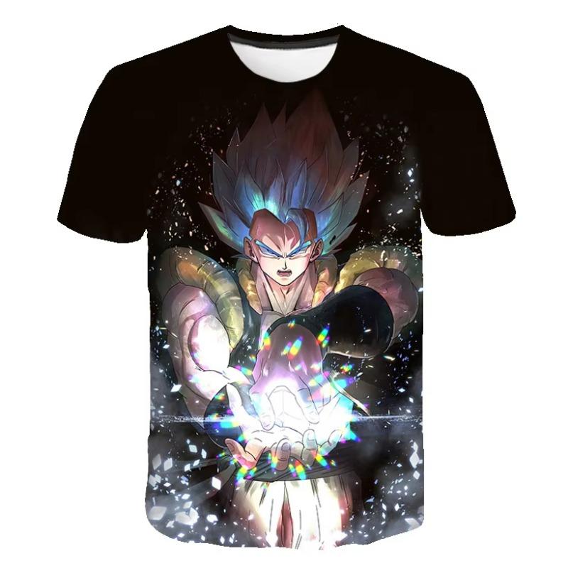 

Японское Аниме Dragon Ball Z 3D Печать Малыш Гоку и Чи Чи Летают на Золотом Облаке 3D Футболка Детская Взрослая Косплей Топы Одежда 110