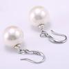 Women's Retro French Cat's Eye Water Drop Earrings - Elegant Studs with Ear Hooks