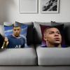 K-Kylian M-Mbappe Kissenbezug 30x50 Polyester Sofakissen Dekorative Wurfkissen Heimdekoration Kissenbezug