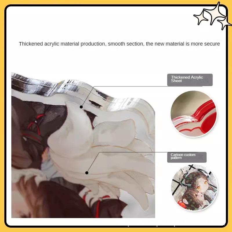 Neu 2D Kreative Welpen Rucksack Anhänger Doppelseitige HD Acryl Automobil Hängen Ornament Nette