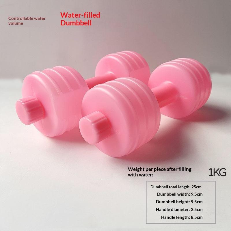 Wassergefüllte Kurzhanteln Tragbare Hantel Sport-Wasserflasche Für Armkrafttraining Heim-Fitnessstudio Fitness