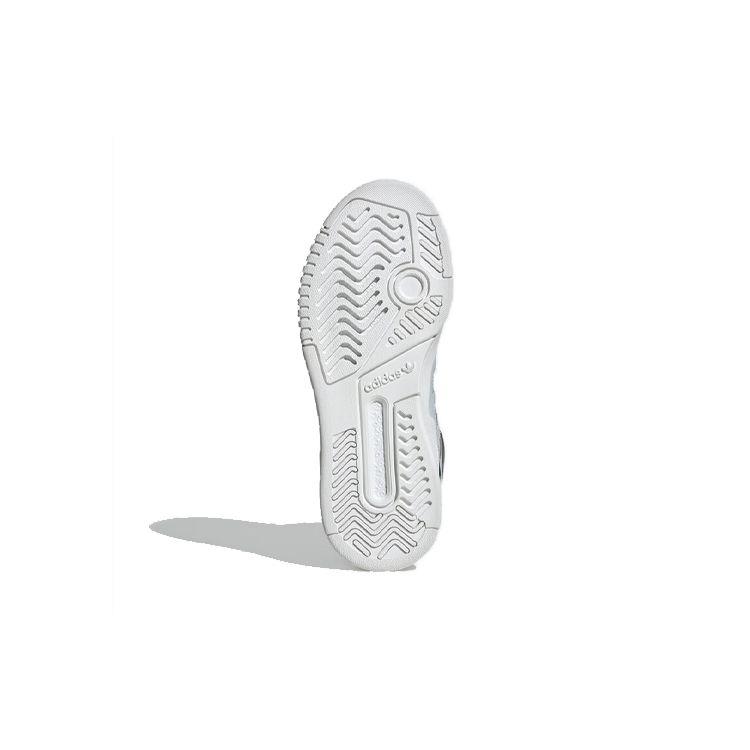Adidas Originals Drop Step Casual Durable High-Top Kids Skate Shoes Kids Sneakers Gray Black HP7799