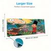 Hey Arnold! Mouse Pad, Large Gaming Desk Mat, Non-slip XXL Mousepad for Laptop & Tablet, Mini PC Playmat with Stitched Edges