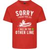 Funny Fishing FisherUnisex On the Other Line Unisexs Light Cotton TShirt