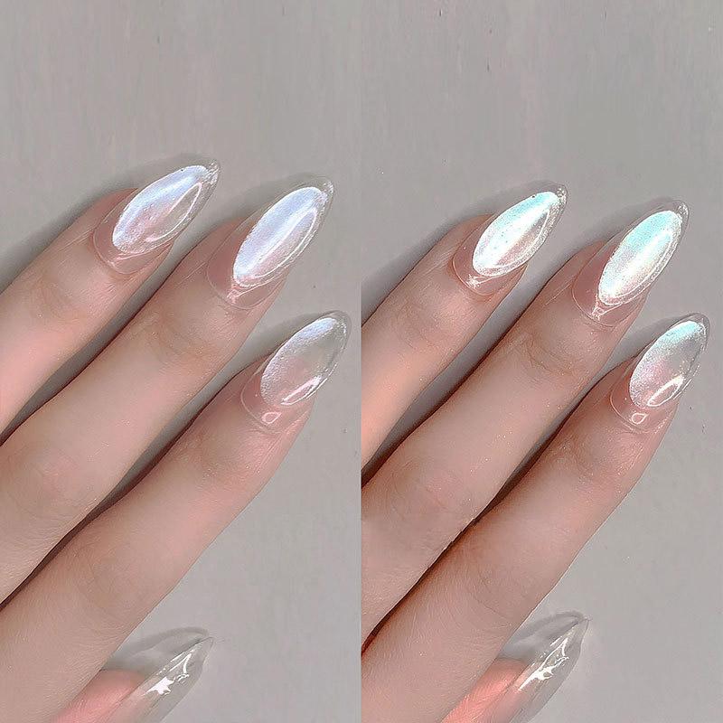 1 PC Nail Glitter Powder Dust Nail Glitter Flakes Mirror Or Flaky Effect Shining Powders Dust 3D Nail Art Decoration