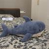 New Sleeping Shark Pillow Plush Toy Girls Bed Sleeping Pillow Cute Home Decoration