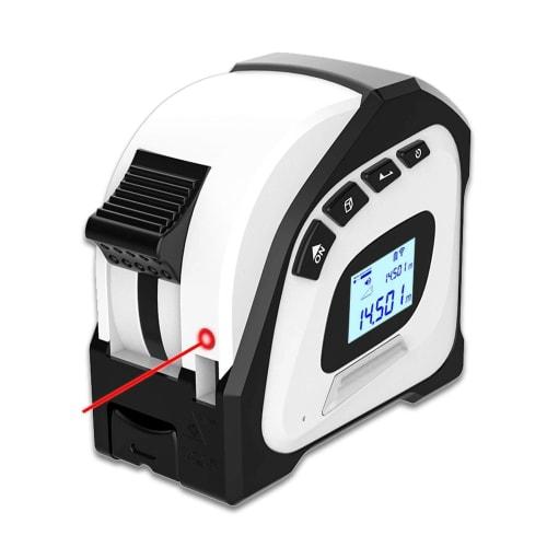 Qfun Convex Tape Measure, 5m, with a Convenient Scale, Multifunctional, Compact, IP54 Waterproof and Dustproof, Perfect Father's Day Gift [Japanese In