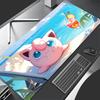 PPokemon Jigglypuff XXL Anime Gaming Mouse Pad Large Desk Mat Keyboard Pad for PC Laptop Gamer Gaming Accessories