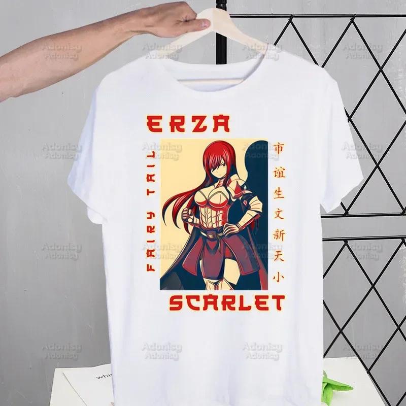 Fairy Tail Guild Men's T-shirts Funny Hip Hop Summer Women Men Tshirts Ulzzang Harajuku Cartoon Anime Natsu Zodiac T-Shirt Shirt