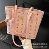Tote Bag Women's Large Capacity 2025 New Summer Versatile Shoulder Bag Casual Fashion College Student Class Commuter Bag