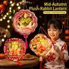 1 Ensemble Lanterne Lumineuse Festival de la Mi-Automne Portative Kit de Loisirs Créatifs pour Enfants Kit de Lanterne DIY Loisirs Créatifs pour les Fêtes