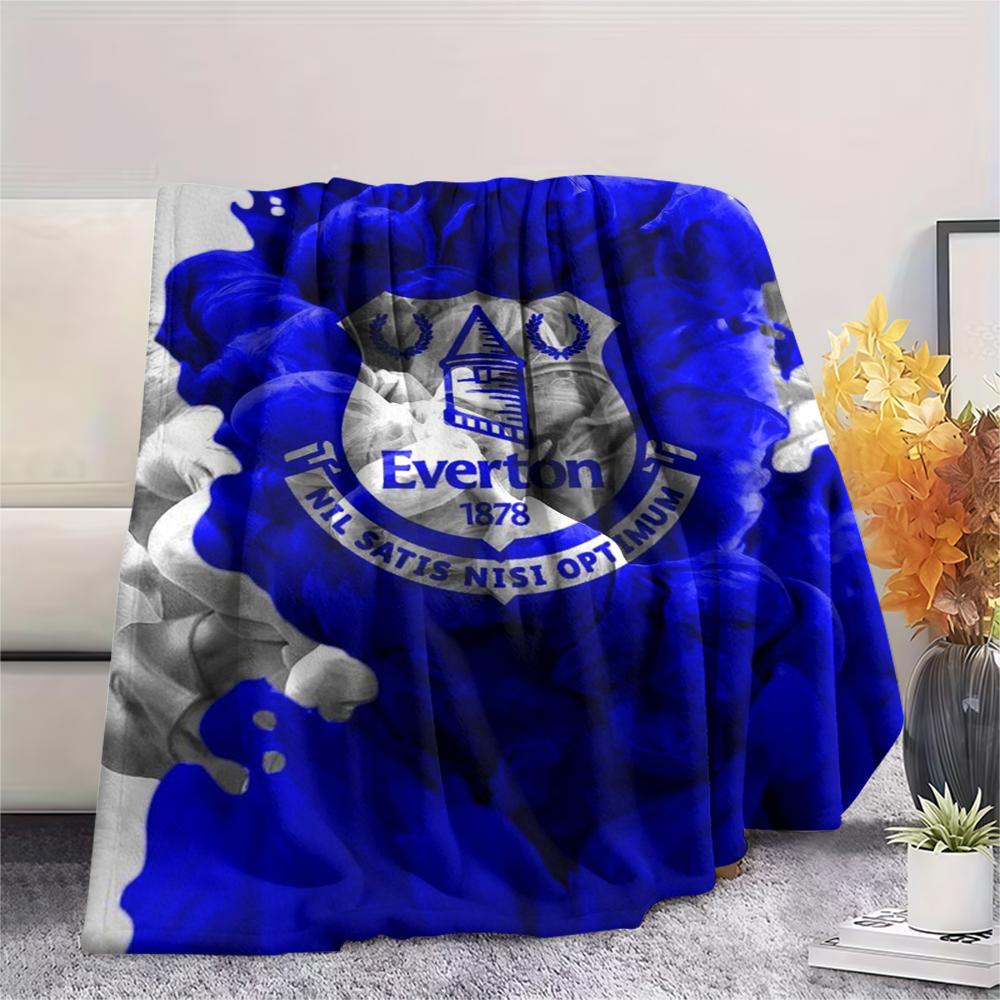 1pc Everton FC Print Flannel Blanket, High Quality Comfortable for All Seasons, Home Decor, Warmth and Comfort, Perfect for Christmas Gifts41
